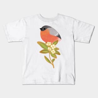 Eurasian bullfinch 1 Kids T-Shirt